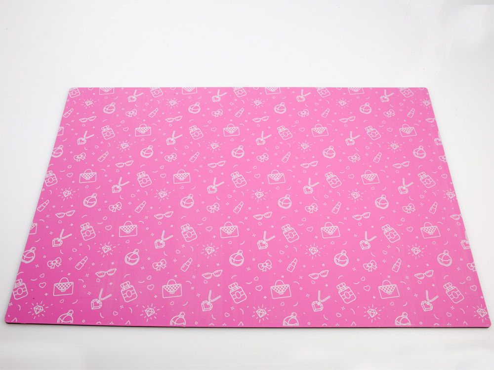 100123RK Коврик для резки Женский розовый А3, 3 слоя