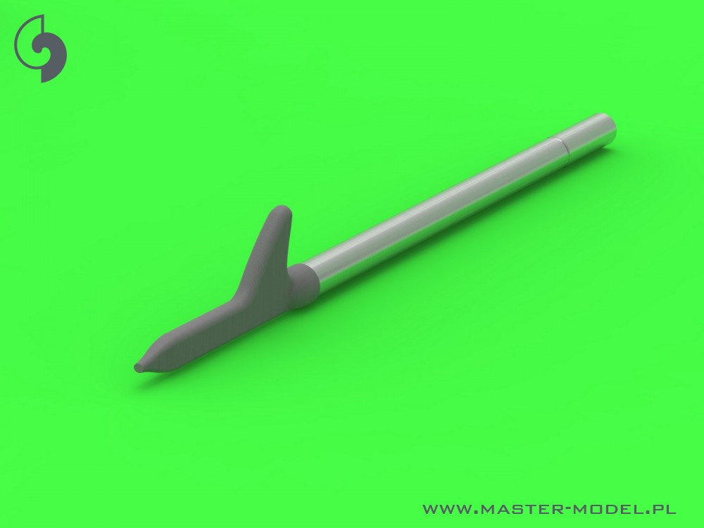 AM-24-016 P-47 Thunderbolt - набор деталей - взрывные трубы Browning .50, прицел и трубка Пито