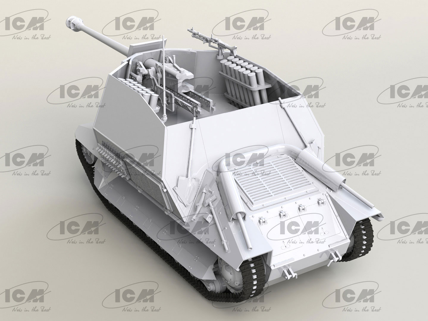 35339 Германская противотанковая САУ IIМВ Marder I на базе FCM 36 ICM