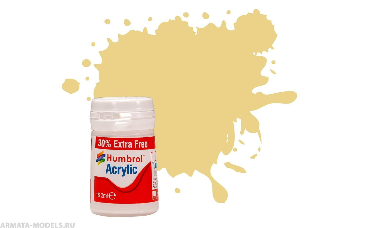 AB0103EP Краска акриловая 103 Cream Matt -14ml Acrylic Paint - Plus 30 %