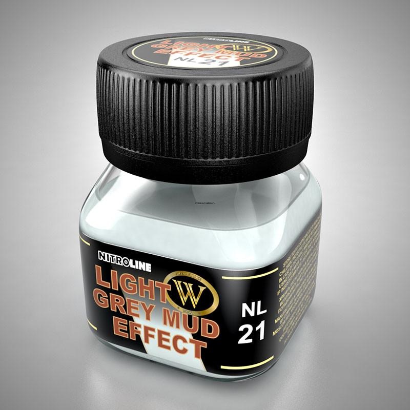 NL-21 Жидкий эффект серая грязь светлая