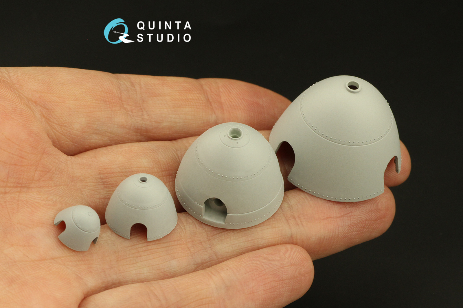 QRV-046 Радиальные клепочные ряды (размер клепки 0.25 mm, интервал 1.0 mm, масштаб), черные