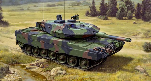 03187 Танк Леопард 2A5 / A5NL Revell