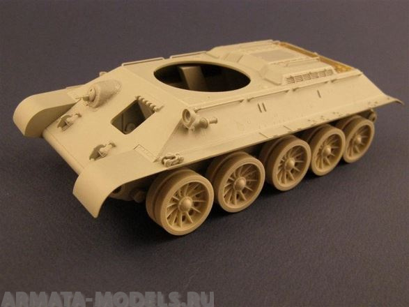 RE35-028 Дополнение для моделей Late “Spider” Wheels for T-34/54 Tanks