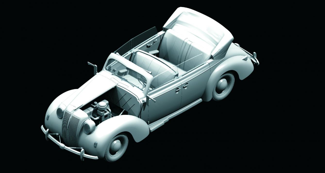 24021 Admiral кабриолет, Германский пассажирский автомобиль ІІ МВ ICM