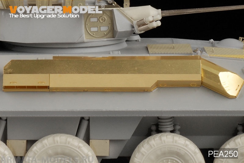 PEA250 Набор фототравления для 1/35 Modern USMC LAV-25-SLEP Exhaust Cover (For TRUMPETER)
