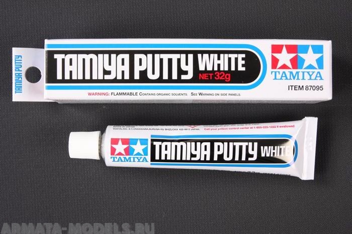 87095T Tamiya Putty (Basic Type) шпатлевка белая 32гр