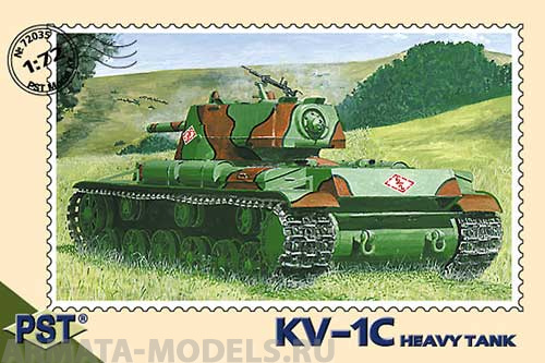 PST72035 Танк КВ-1с (обр,1942) PST