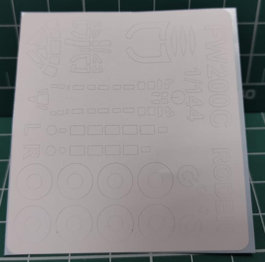 14327KV Окрасочная маска FW 200C-4 (RODEN #340) + маски на диски и колеса