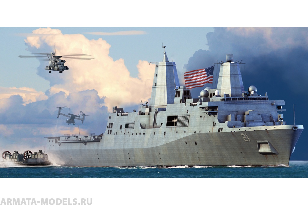 83415 Корабль USS New York (LPD-21) Hobby Boss