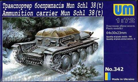 Ammunition carrier Mun Schl 38(t) UM