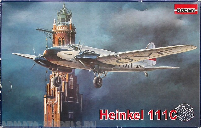 Rod009 Самолет HENKEL 111C Roden