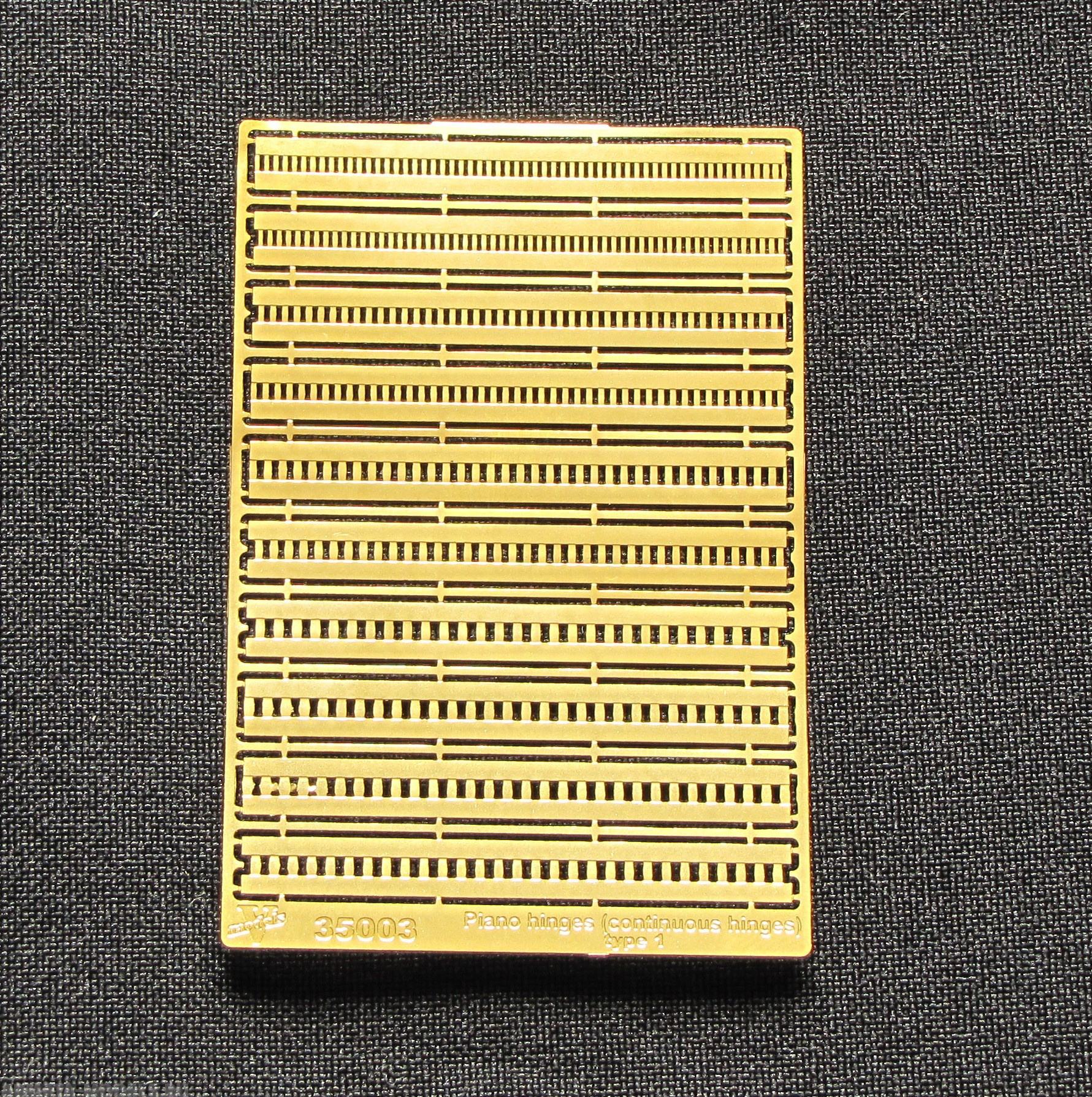 35003VM Фототравление piano hinges type 1