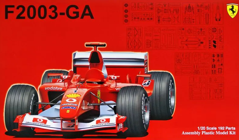 FU09209 Ferrari F2003-GA 1/20 Fujimi
