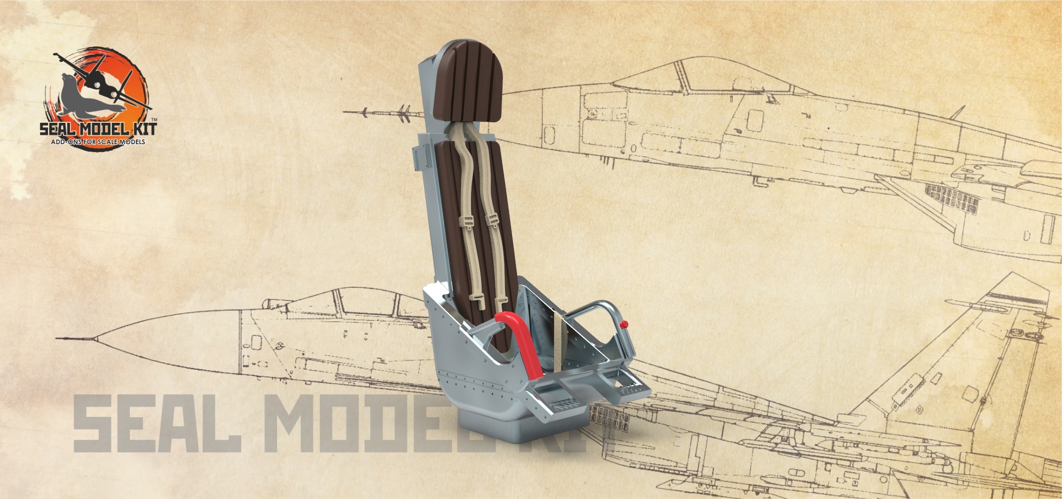 smk48016 Кресло КК-1 для Миг-15бис,1/48