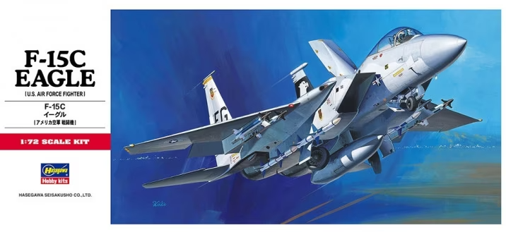 00336  Самолет F-15C EAGLE C6 Hasegawa