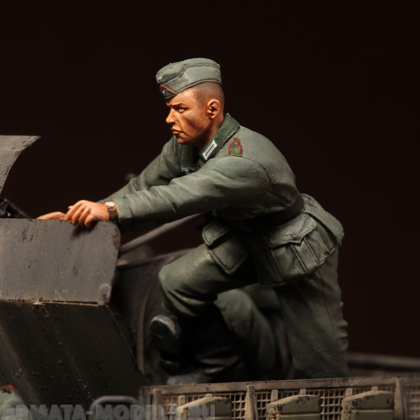 3541SOGA German antiaircraft gunner SOGA Miniatures