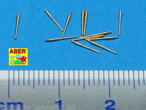 ABR-1:700-L-15  Дополнения для  Set of 12 pcs 150 mm barrels for German ships : Bismarck, Tirpitz, Scharnhorst, Gneisenau для  1/700