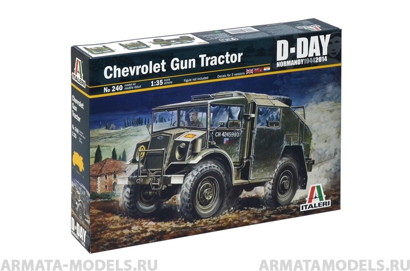 240ИТ Тягач для пушки Italeri