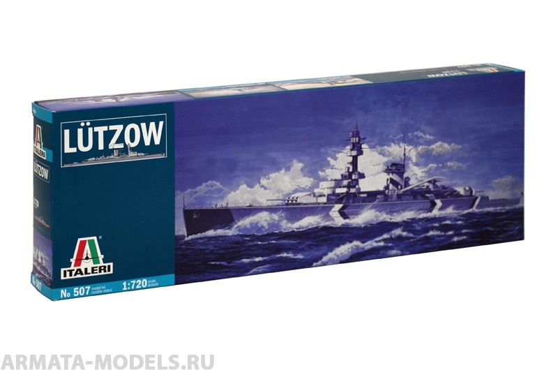 507ИТ КОРАБЛЬ LUTZOW Italeri