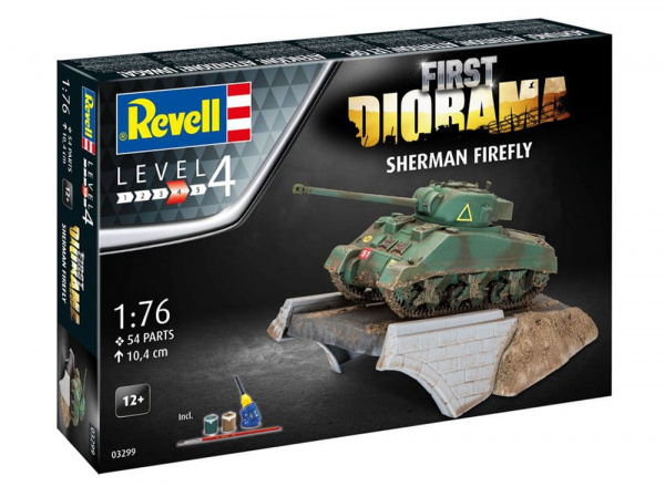Диорама Британский танк - Sherman Firefly Revell