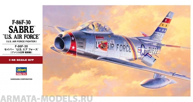 07213 Самолет F-86F-30 SABRE USAF Hasegawa