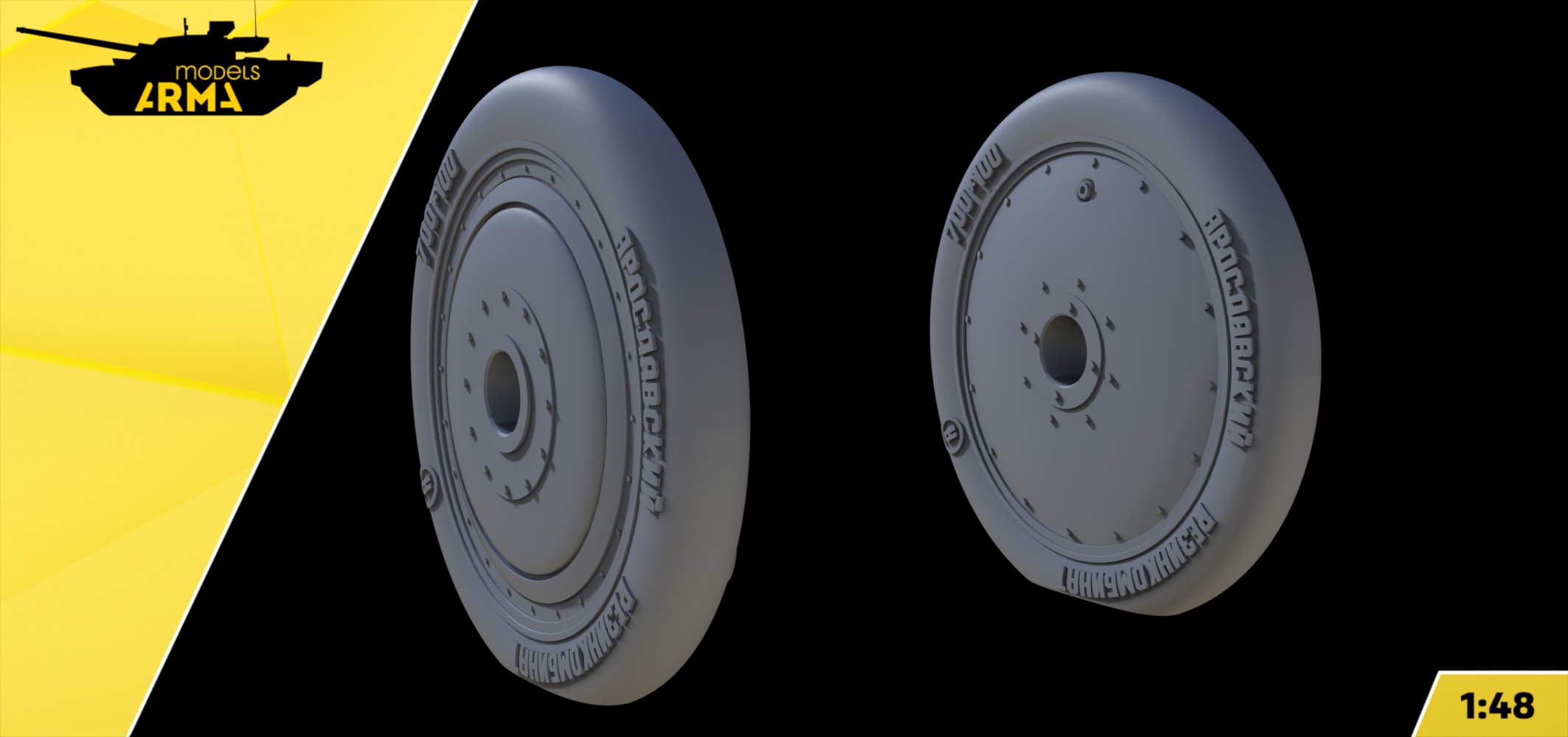 AM48298 Колеса ранние под нагрузкой для И-16