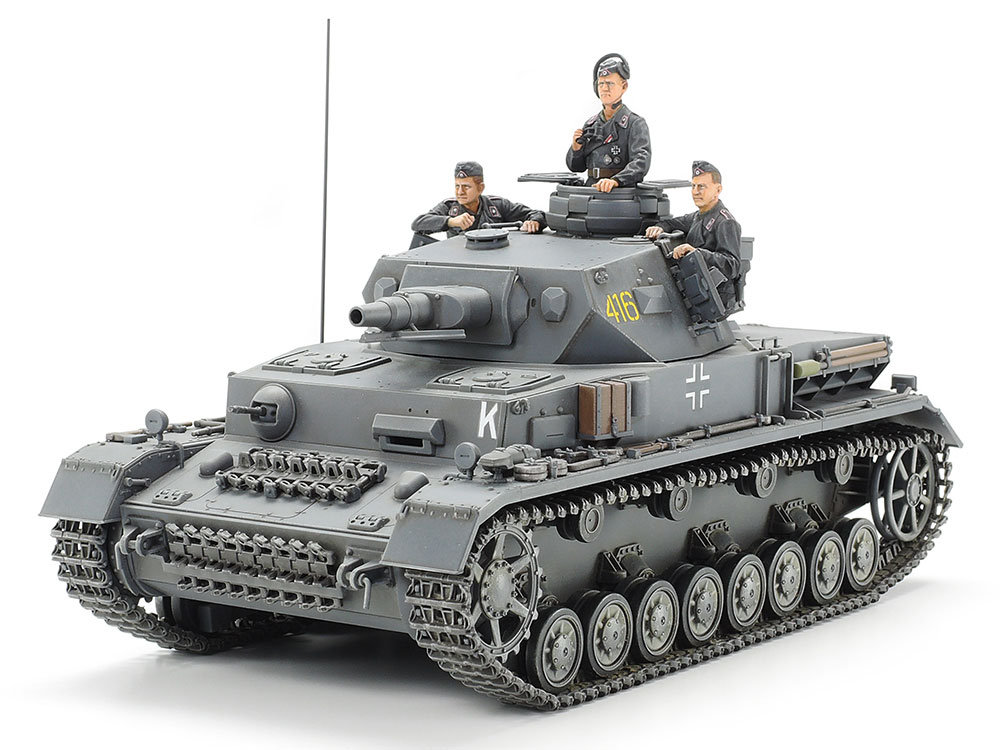 35374T Немецкий танк  Panzerkampfwagen IV Ausf.F Tamiya
