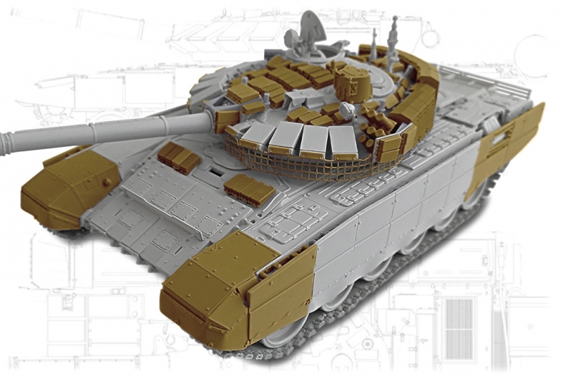 35255MIN Т-72Б3М ( обр. 2022 г) Конверсионный набор