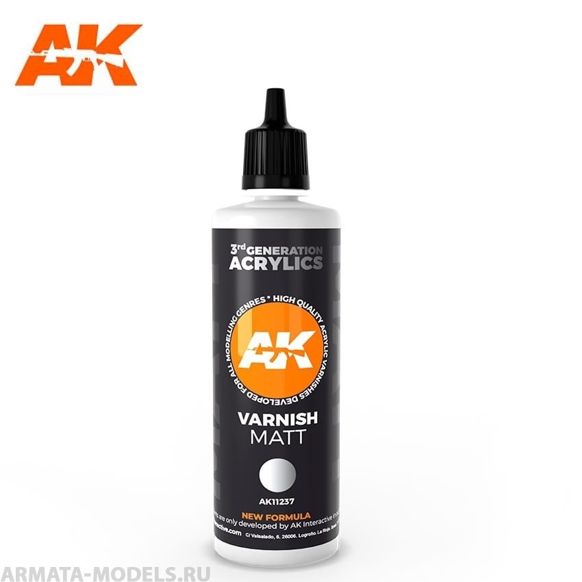 AK11237 Лак Matt Varnish 100 ML