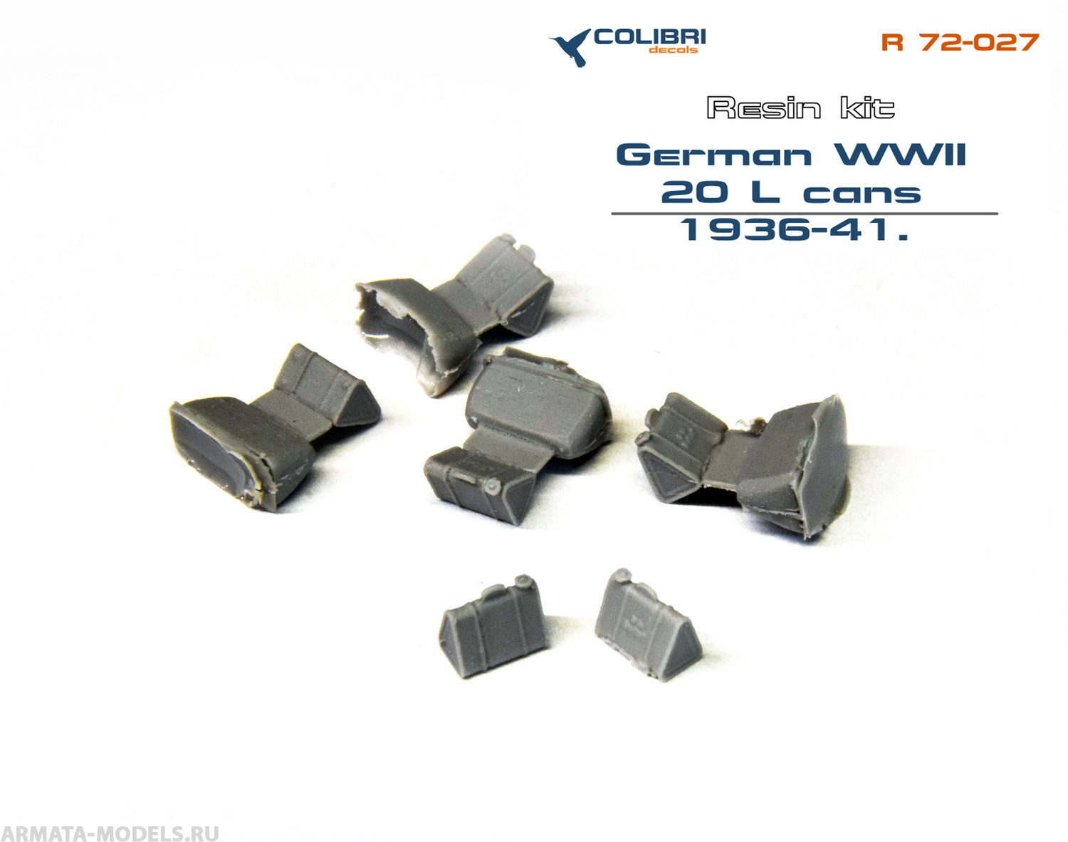 R 72027CD German WWII 20 L oil barrel 36-41