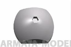 AB3505 Half Round Bolt Nuts (General Purpose)