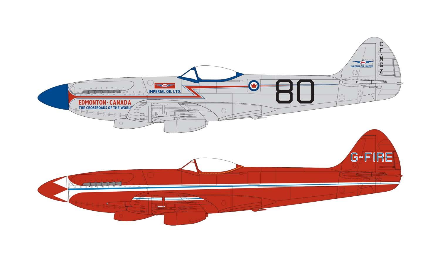 A05139  Сборная модель самолета Supermarine Spitfire Airfix