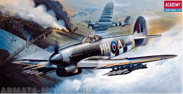 12462 Самолет  HAWKER TYPHOON IB Academy