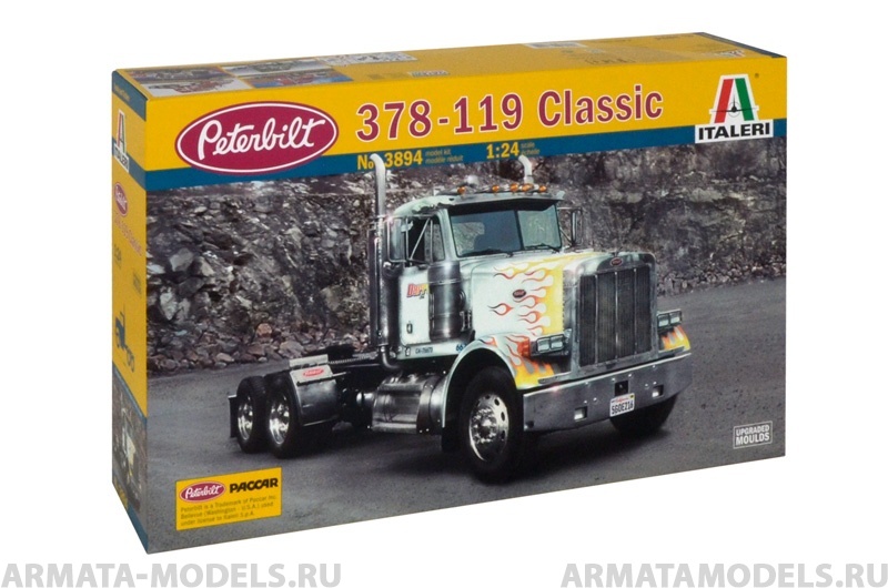 3894ИТ ГРУЗОВИК CLASSIC PETERBILT 378-119 Italeri