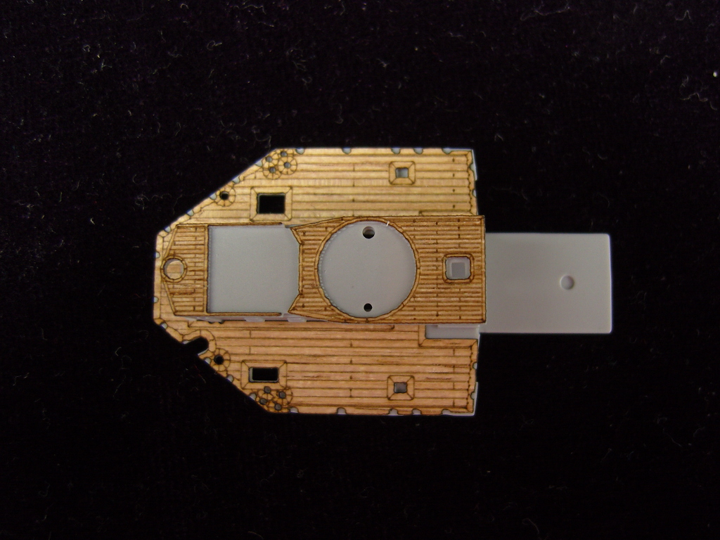 AW10063 Деревянная палуба для German Z-38 Destroyer