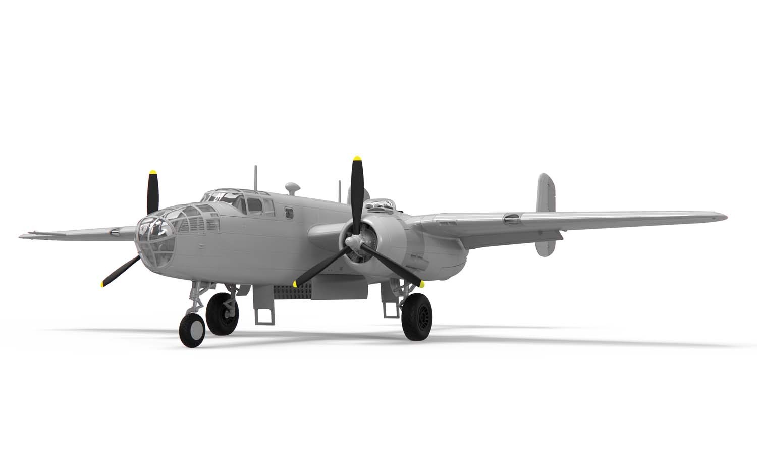 A06020 Сборная модель самолета  North American B25B Mitchell Airfix