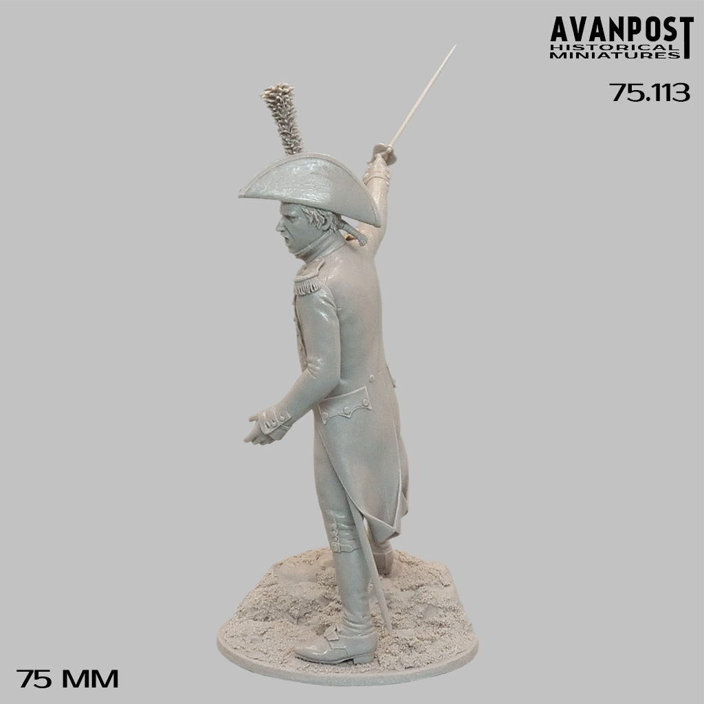 75.113 Офицер линейной полубригады, 1792-1805 гг Аванпост