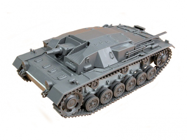 32507T  1/48 Самоходное орудие Sturmgeschutz III Ausf.B с коротким стволом, 3 вар-та декалей. Tamiya