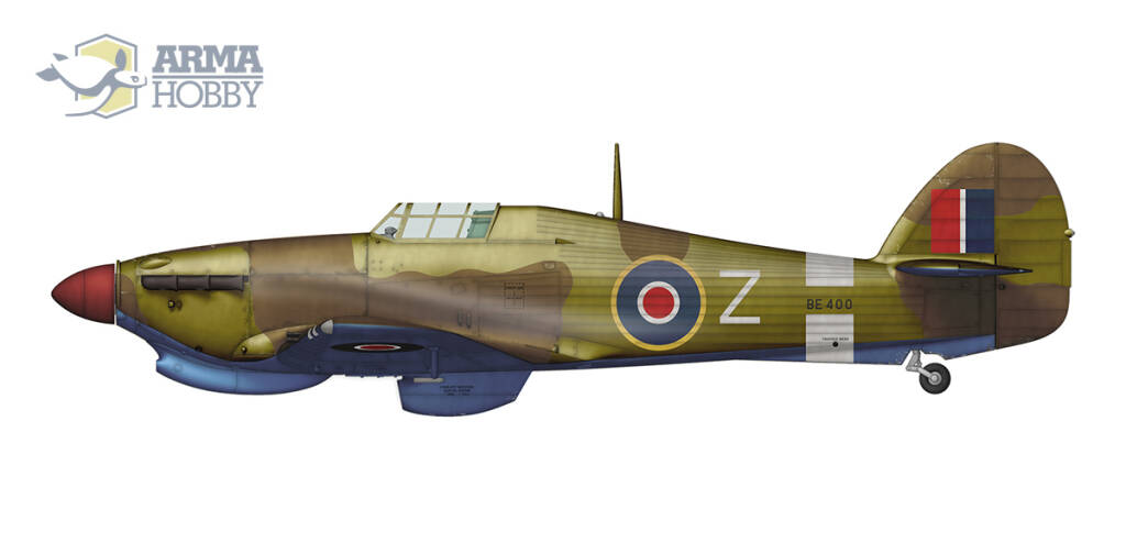 AH70044 Hawker Hurricane Mk.IIb Trop с Arma Hobby