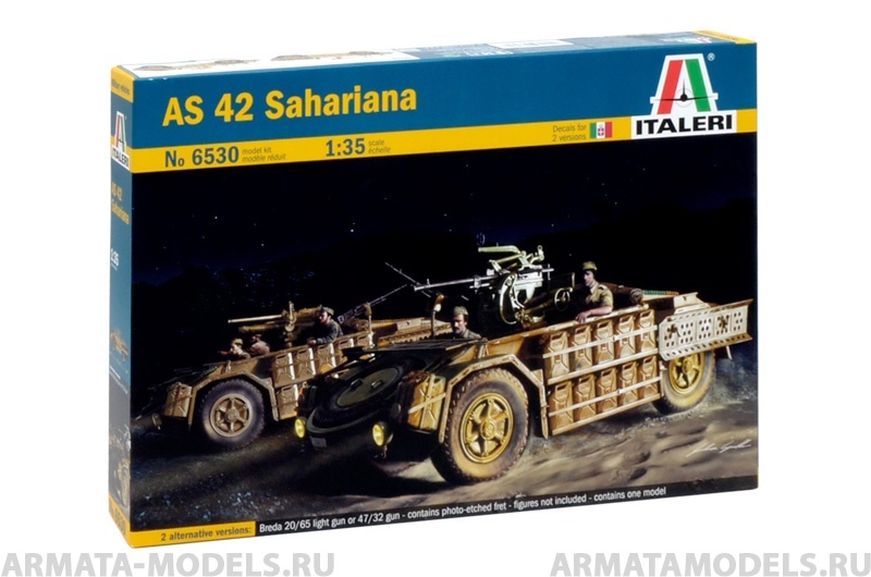 6530ИТ АВТОМОБИЛЬ AS.42 SAHARIANA Italeri
