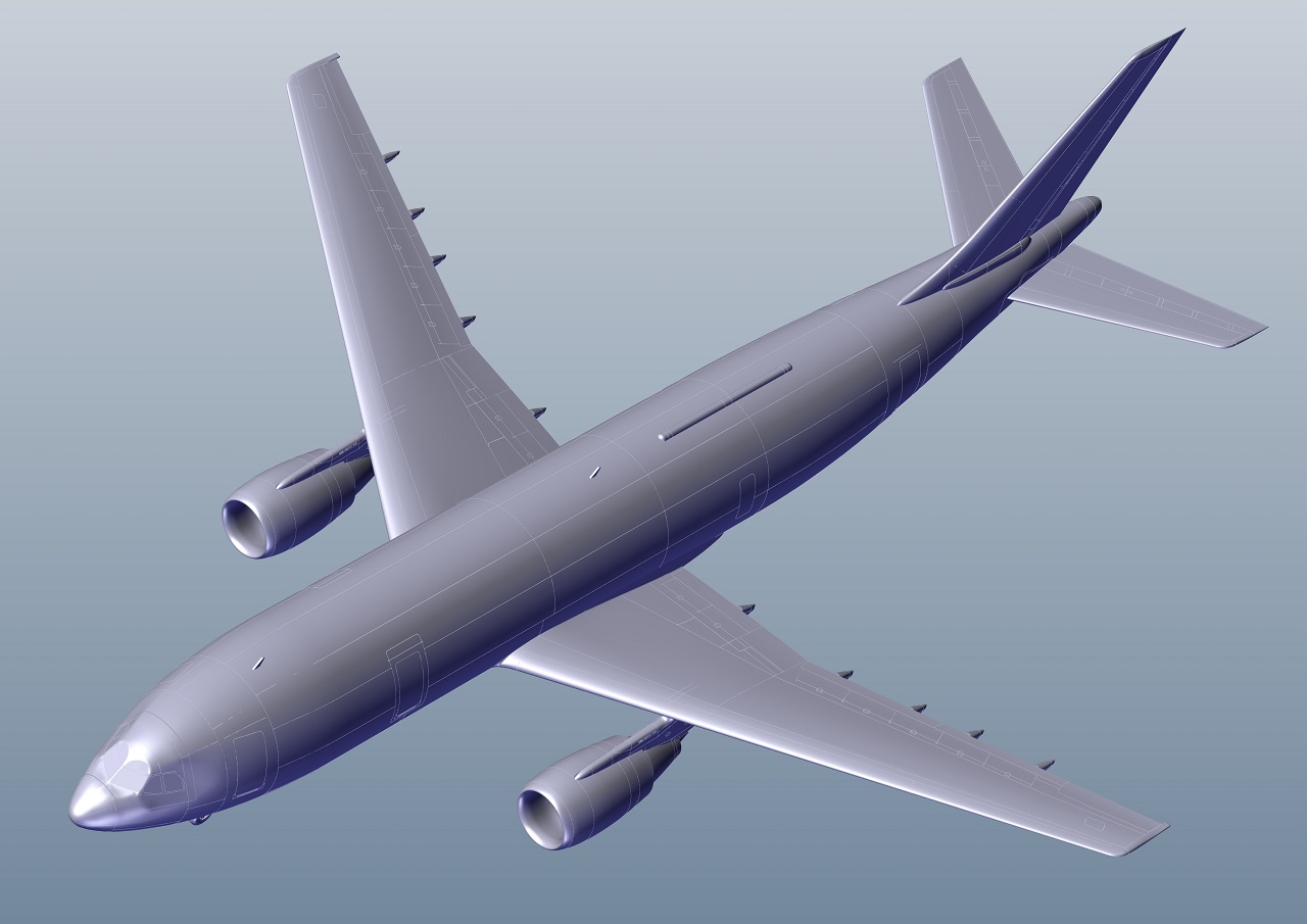 ЕЕ144146_2 Авиалайнер  А300B4 QANTAS Восточный экспресс