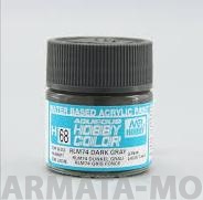 H068  Краска водоразбавляемая художественная т.м. MR.HOBBY  10мл  RLM74 DARK GRAY