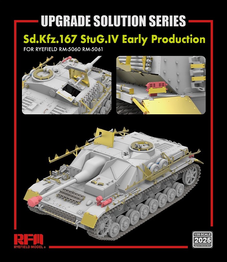 RM-2025 Фототравление для Sd.Kfz.167 StuG.IV Early Production