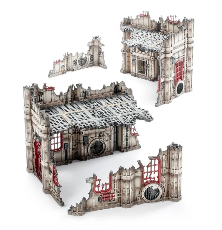 64-62GW Набор Зона Битвы: Мануфакторум. Суб-клуатр и Храм-хранилище (Battlezone: Manufactorum - Sub-cloister and Storage Fane)