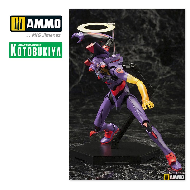 KTOKP334 Сборная модель Neon Genesis Evangelion Plastic Model Kit Evangelion Test Type-01 KOTOBUKIYA