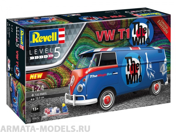 Подарочный набор VW T1 quot;The Whoquot; Revell