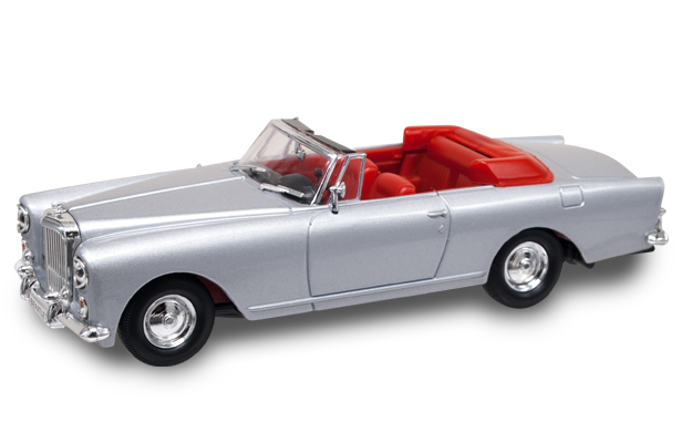 43214SLT 1954 Бентли S2 Continental DHC 1961 Серия Премиум (серебряный) Lucky Toys