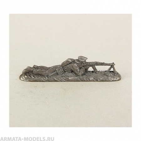 Н-7-115 ВДВ Десантник с пулеметом Солдатики "Ура"