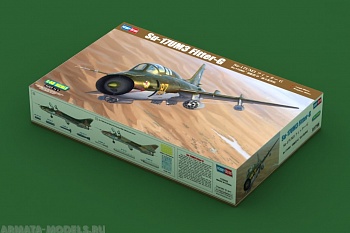 81759	 Самолет Su-17UM3 Fitter-G (Hobby Boss) 1/48